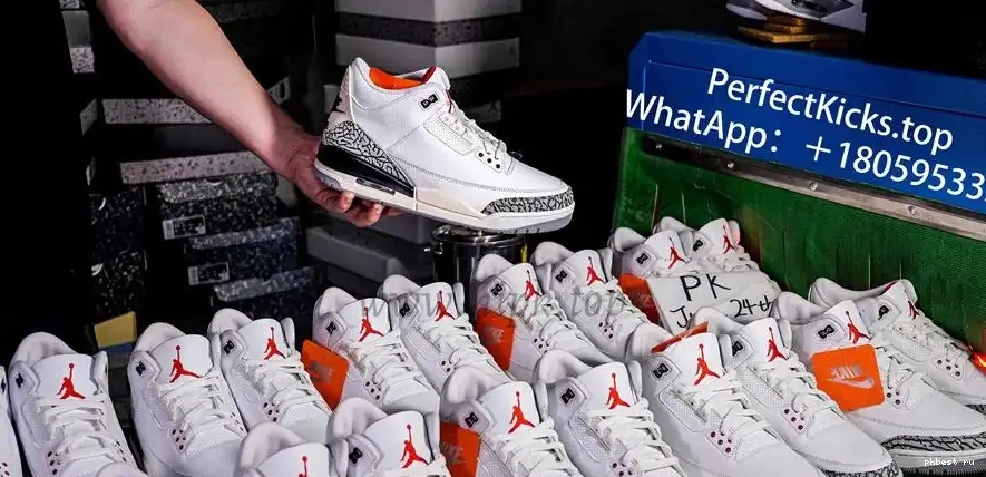 White MATERIALS Reimagined READY Jordan 3 Retro RETAIL Cement SHIP TO 0612